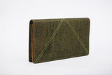 Green Cork sling wallet