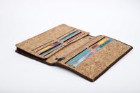 Brown Cork sling wallet