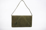 Green Cork sling wallet